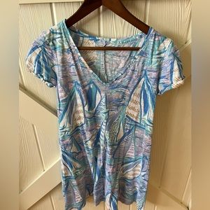 Lilly Pulitzer sailboat dress